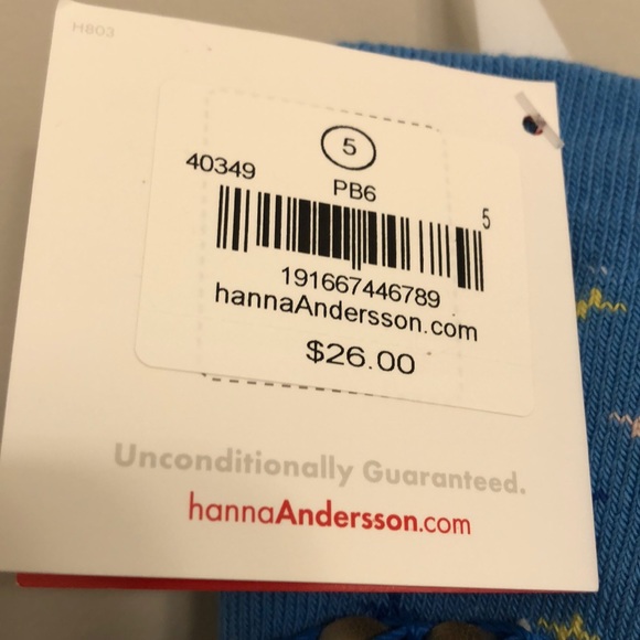 NWT Hanna Andersson Fairy Moccasins- Shoe Size 5-7 - Picture 4 of 7